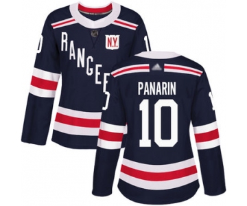 Rangers #10 Artemi Panarin Navy Blue Authentic 2018 Winter Classic Women's Stitched Hockey Jersey