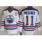 Edmonton Oilers #11 Mark Messier Throwback CCM Jersey