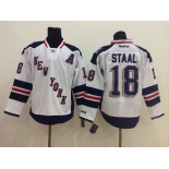New York Rangers #18 Marc Staal 2014 Stadium Series White Jersey