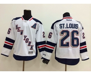New York Rangers #26 Martin St. Louis 2014 Stadium Series White Jersey