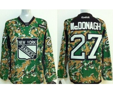 New York Rangers #27 Ryan Mcdonagh 2014 Camo Jersey