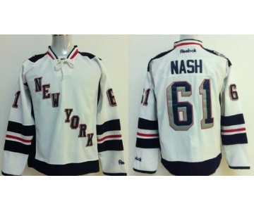 New York Rangers #61 Rick Nash 2014 Stadium Series White Jersey