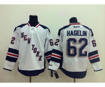 New York Rangers #62 Carl Hagelin 2014 Stadium Series White Jersey