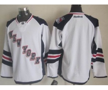New York Rangers Blank 2014 Stadium Series White Jersey