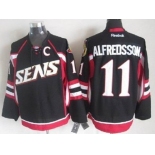 Ottawa Senators #11 Daniel Alfredsson Black Jersey