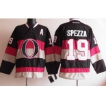 Ottawa Senators #19 Jason Spezza Black Third Jersey