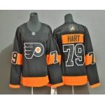 Youth Philadelphia Flyers #79 Carter Hart Black Adidas Stitched NHL Jersey