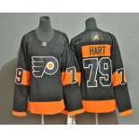 Youth Philadelphia Flyers #79 Carter Hart Black Adidas Stitched NHL Jersey