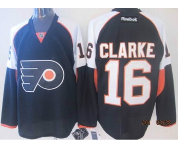 Philadelphia Flyers #16 Bobby Clarke Black Jersey