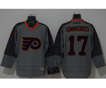Philadelphia Flyers #17 Wayne Simmonds Charcoal Gray Jersey