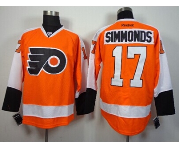 Philadelphia Flyers #17 Wayne Simmonds Orange Jersey