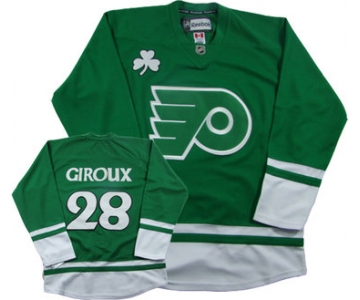 Philadelphia Flyers #28 Giroux St. Patrick's Day Green Jersey
