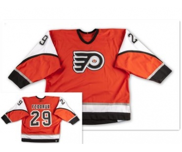 Philadelphia Flyers #29 Todd Fedoruk Orange Home 2006/07 Jersey
