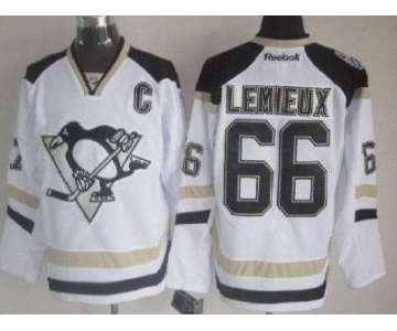Pittsburgh Penguins #66 Mario Lemieux 2014 Stadium Series White Jersey