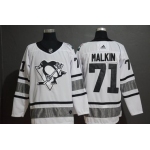 Men's Pittsburgh Penguins 71 Evgeni Malkin White 2019 NHL All-Star Game Adidas Jersey
