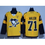 Penguins #71 Evgeni Malkin Gold 2017 Stadium Series Stitched  NHL Jersey