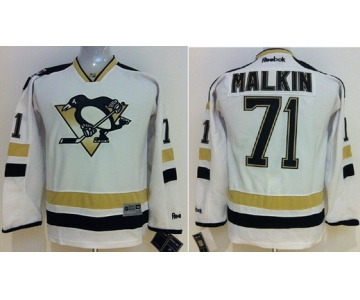 Pittsburgh Penguins #71 Evgeni Malkin 2014 Stadium Series White Kids Jersey