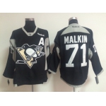 Pittsburgh Penguins #71 Evgeni Malkin 2014 Training Black Jersey
