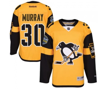 Penguins #30 Matt Murray Black 2017 Stadium Series Stitched NHL Jersey