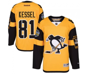 Penguins #81 Phil Kessel Black 2017 Stadium Series Stitched NHL Jersey
