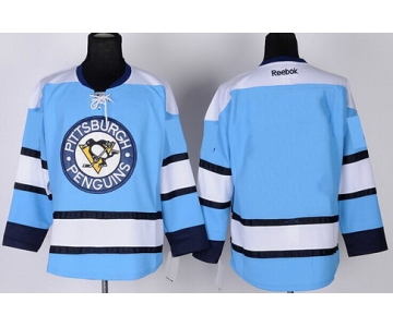 Pittsburgh Penguins Blank Light Blue Jersey