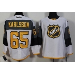Men's Ottawa Senators #65 Erik Karlsson Reebok White 2016 NHL All-Star Premier Jersey