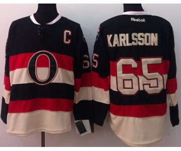 Ottawa Senators #65 Erik Karlsson Black Third Jersey
