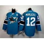 San Jose Sharks #12 Patrick Marleau 2014 Blue Jersey