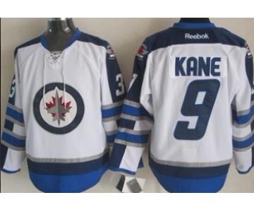 Winnipeg Jets #9 Evander Kane White Kids Jersey