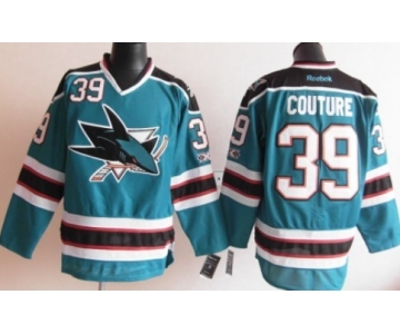 San Jose Sharks #39 Logan Couture Blue Jersey