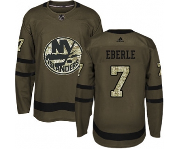 Adidas New York Islanders #7 Jordan Eberle Green Salute to Service Stitched Youth NHL Jersey