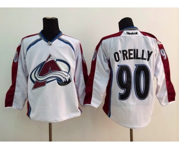 Colorado Avalanche #90 Ryan O'Reilly White Jersey