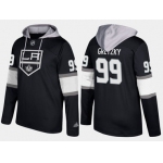 Adidas Los Angeles Kings 99 Wayne Gretzky Retired Black Name And Number Hoodie