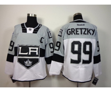 Los Angeles Kings #99 Wayne Gretzky 2015 Stadium Series Gray/White Jersey