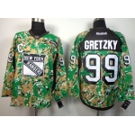 New York Rangers #99 Wayne Gretzky 2014 Camo Jersey