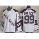 New York Rangers #99 Wayne Gretzky 2014 Stadium Series White Jersey