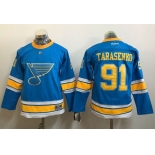 Blues #91 Vladimir Tarasenko Light Blue 2017 Winter Classic Stitched Youth NHL Jersey