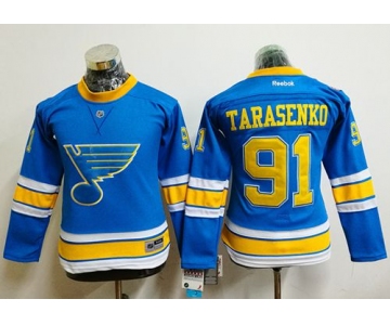 Blues #91 Vladimir Tarasenko Light Blue 2017 Winter Classic Women's Stitched NHL Jersey