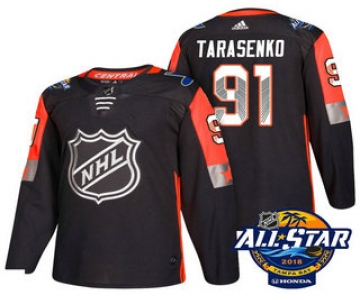 Men's St. Louis Blues #91 Vladimir Tarasenko Black 2018 NHL All-Star Stitched Ice Hockey Jersey