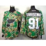 St. Louis Blues #91 Vladimir Tarasenko 2014 Camo Jersey