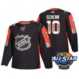 Men's St. Louis Blues #10 Brayden Schenn Black 2018 NHL All-Star Stitched Ice Hockey Jersey