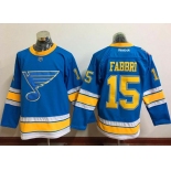Blues #15 Robby Fabbri Light Blue 2017 Winter Classic Stitched NHL Jersey