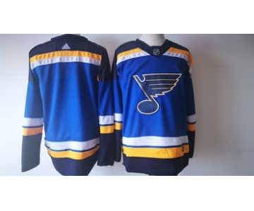 Men's St. Louis Blues Blue 2017-2018 Hockey Stitched NHL Jersey