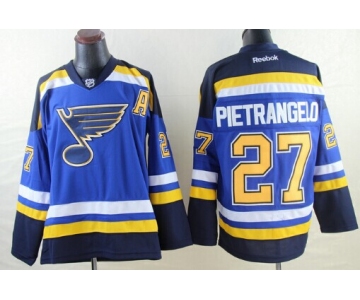St. Louis Blues #27 Alex Pietrangelo 2014 Blue Jersey