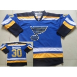 St. Louis Blues #30 Martin Brodeur 2014 Blue Jersey