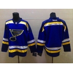 St. Louis Blues Blank 2014 Blue Jersey