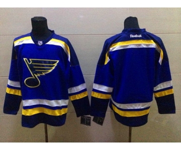 St. Louis Blues Blank 2014 Blue Jersey