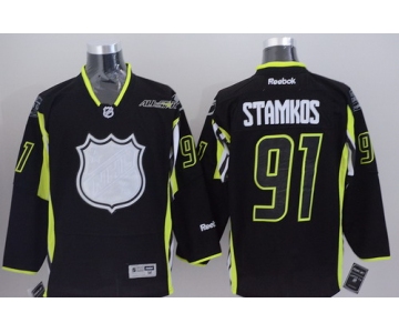 Tampa Bay Lightning #91 Steven Stamkos 2015 All-Stars Black Jersey