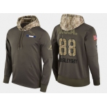 Nike Tampa Bay Lightning 88 Andrei Vasilevskiy Olive Salute To Service Pullover Hoodie