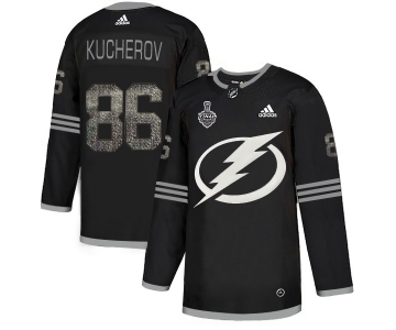 Adidas Lightning #86 Nikita Kucherov Black Authentic Classic 2020 Stanley Cup Final Stitched NHL Jersey